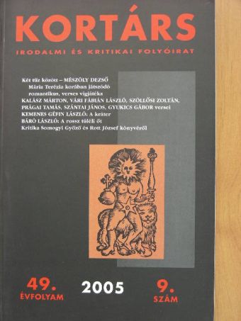 Báró László - Kortárs 2005. szeptember [antikvár]