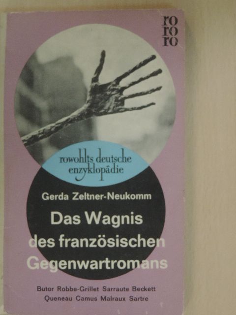 Albert Camus - Das Wagnis des französischen Gegenwartromans [antikvár]