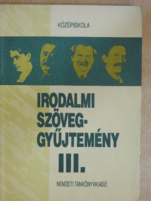 Ady Endre - Irodalmi szöveggyűjtemény III. [antikvár]