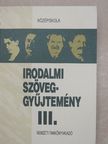 Ady Endre - Irodalmi szöveggyűjtemény III. [antikvár]