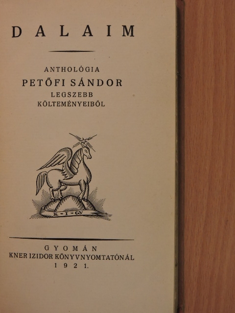 Petőfi Sándor - Dalaim [antikvár]