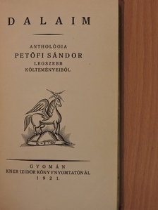 Petőfi Sándor - Dalaim [antikvár]
