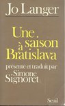 LANGER, JO - Une saison à Bratislava [antikvár]