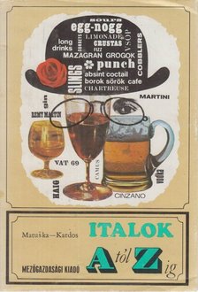 Matuska, Pomnen - Italok A-tól Z-ig [antikvár]