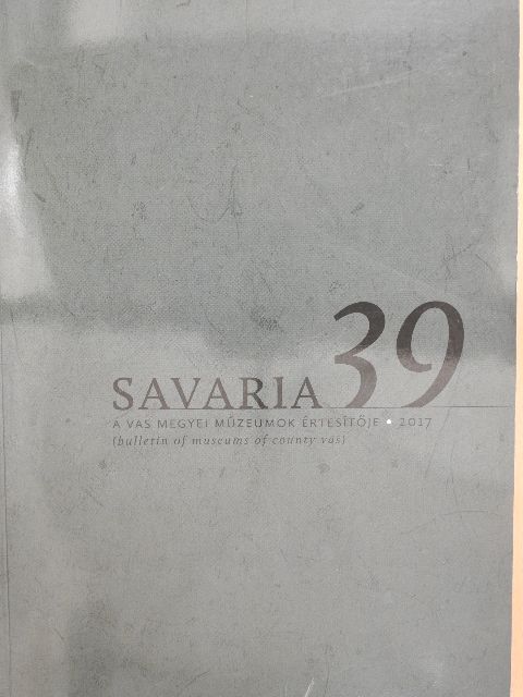 Balogh Lajos - Savaria 39. [antikvár]