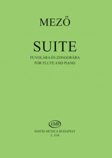 Mező Imre - SUITE FUVOLÁRA ÉS ZONGORÁRA, ANTIKVÁR
