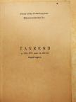 Tanrend az 1976-77-es tanév II. félévére  [antikvár]