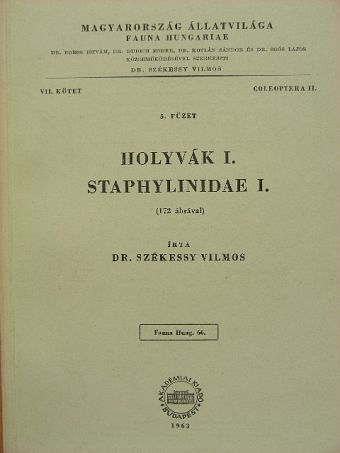 Dr. Székessy Vilmos - Holyvák I. [antikvár]