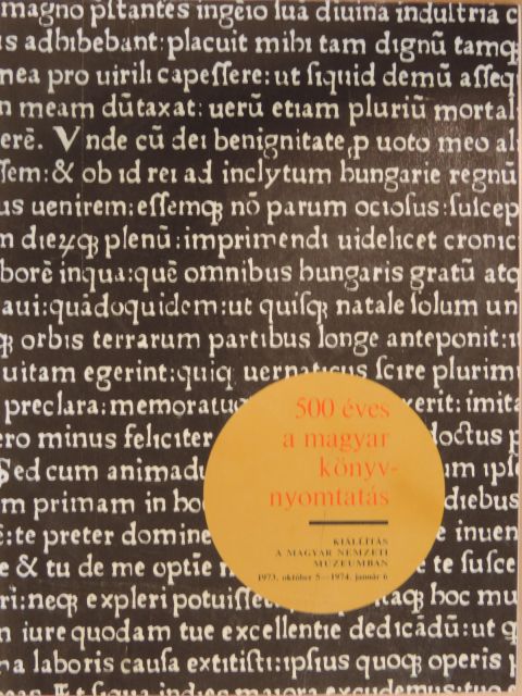 Bata Imre - 500 éves a magyar könyvnyomtatás [antikvár]