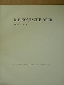 Louis Fürnberg - Die Komische Oper [antikvár]