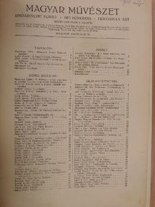 Elek Artúr - Magyar Művészet 1925. (nem teljes évfolyam) [antikvár]