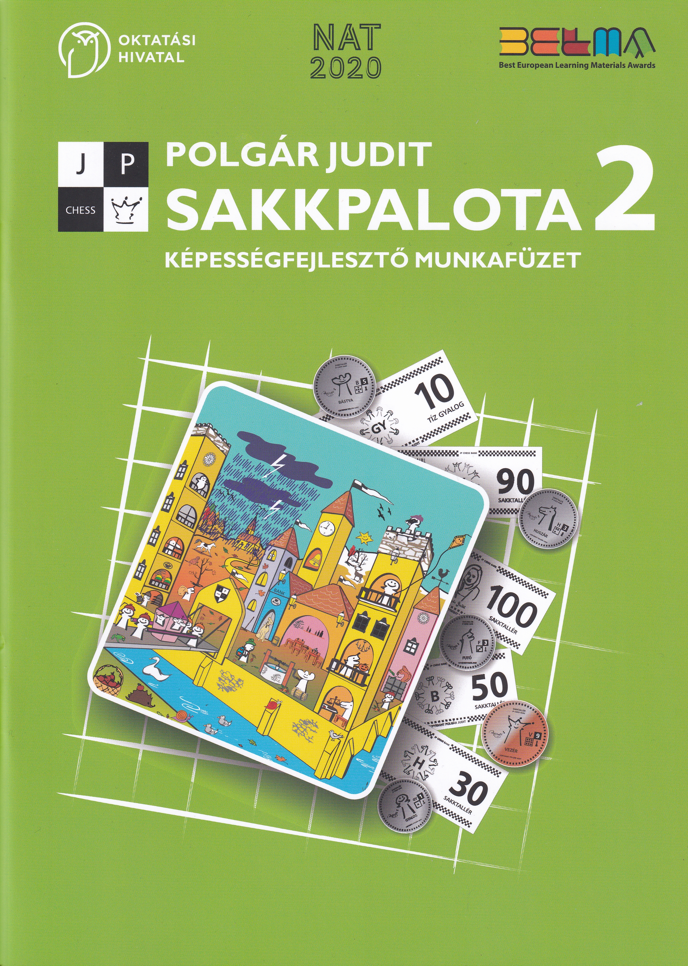 OH-SAK02M - SAKKPALOTA 2. - KÉPESSÉGFEJLESZTŐ MUNKAFÜZET (NAT 2020)