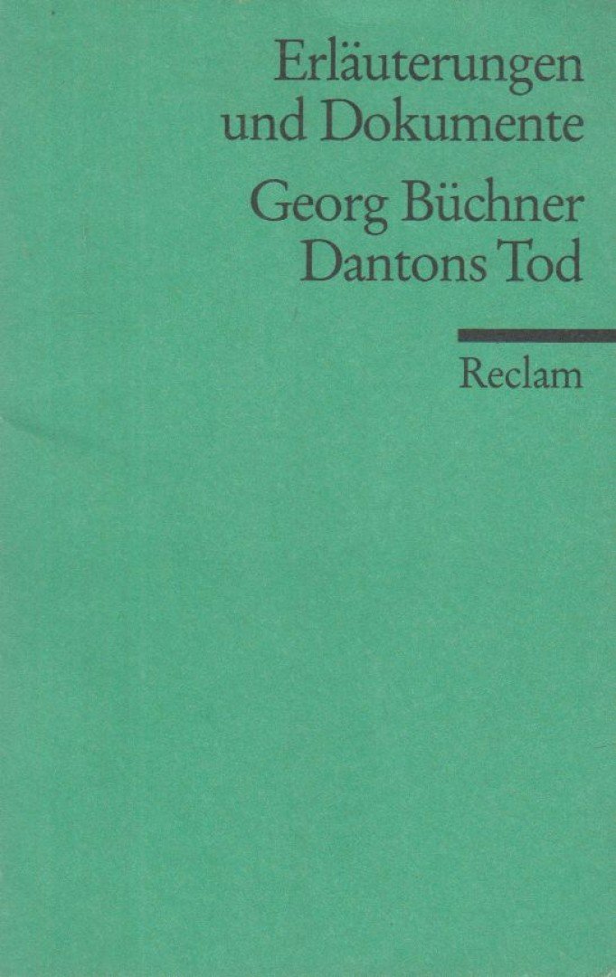 Büchner, Georg - Dantons Tod [antikvár]