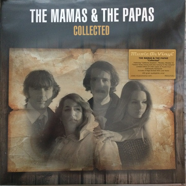 THE MAMAS & THE PAPAS - COLLECTED 2LP THE MAMAS & THE PAPAS