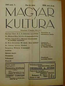 Dr. Biró Bertalan - Magyar Kultúra 1943. május 5. [antikvár]
