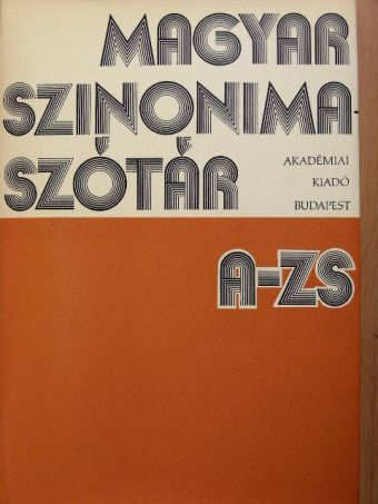 O. Nagy Gábor - Magyar szinonimaszótár [antikvár]