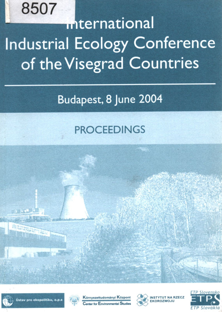 Éri Vilma - International Industrial Ecology Conference of the Visegrad Countries [antikvár]