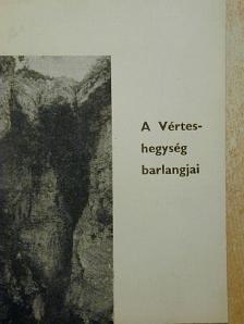 Kocsis Antal - A Vértes-hegység barlangjai [antikvár]