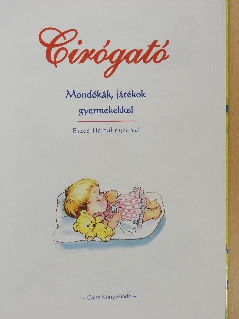Cirógató [antikvár]