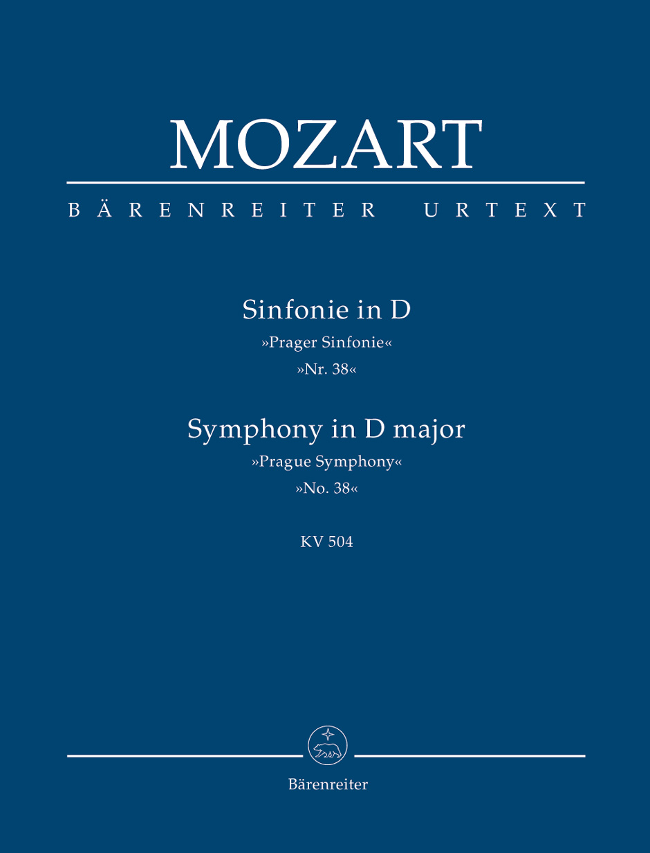 MOZART, W,A, - SINFONIE IN D "PRAGER SINFONIE" NR.38 KV 504 TASCHENPARTITUR URTEXT