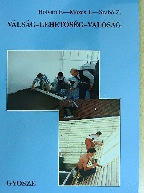 Bolvári Ferenc - Válság-lehetőség-valóság [antikvár]