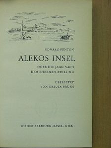 Edward Fenton - Alekos Insel [antikvár]