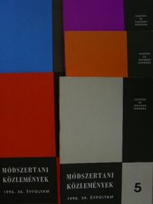 Módszertani közlemények 1996/1-5. [antikvár]