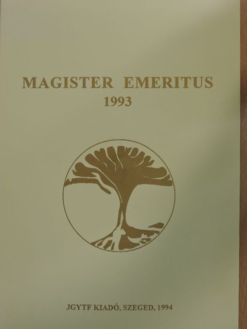 Magister Emeritus 1993 [antikvár]