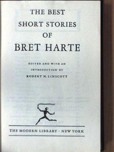 Bret Harte - The best short stories of Bret Harte [antikvár]