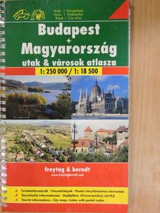 Budapest + Magyarország utak & városok atlasza [antikvár]