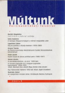 Múltunk 2001/1 [antikvár]