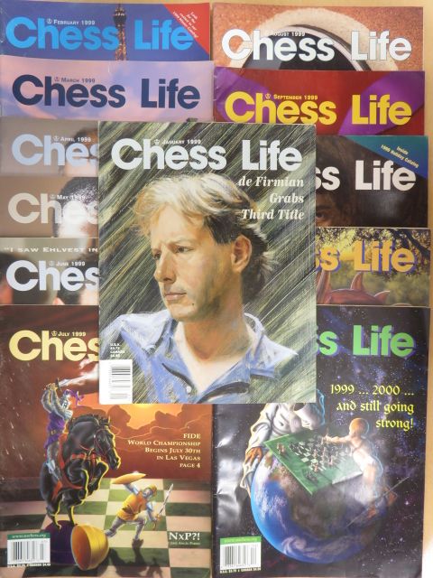 Chess Life january-december 1999. [antikvár]