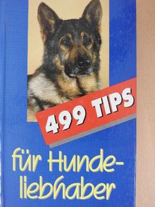 499 tips für Hundeliebhaber [antikvár]