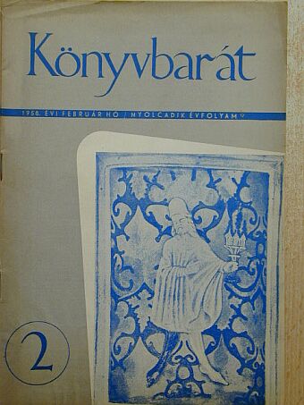 Bajomi Lázár Endre - Könyvbarát 1958. február [antikvár]