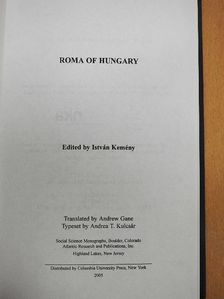 István Kemény - Roma of Hungary [antikvár]