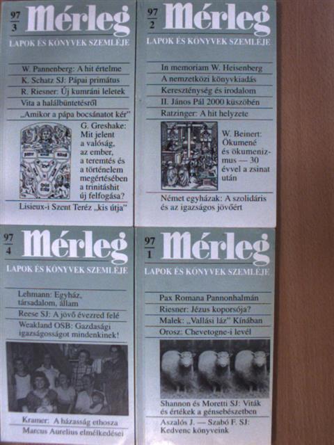 Mérleg 1997/1-4. [antikvár]