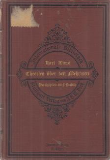 Karl Marx - Theorien über den Mehrwert II. Band II. Teil [antikvár]