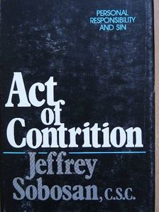 Jeffrey Sobosan - Act of Contrition [antikvár]