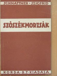 Schnattner Szigfrid - Szószékmorzsák [antikvár]