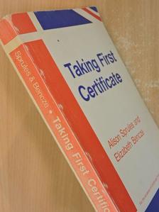 Alison Sprules - Taking First Certificate [antikvár]