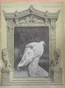 William Beebe - Zoological Society Bulletin September-October, 1927. [antikvár]