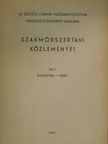 Ambrus András - Az Eötvös Loránd Tudományegyetem Természettudományi Karának szakmódszertani közleményei XII/1. [antikvár]
