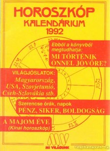 Horoszkóp Kalendárium 1992 [antikvár]