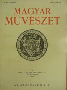 Brisits Frigyes - Magyar Művészet 1929/8. [antikvár]