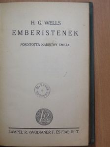 H. G. Wells - Emberistenek [antikvár]