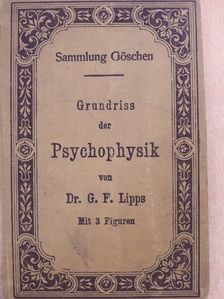 Dr. G. F. Lipps - Grundriss der Psychophysik [antikvár]