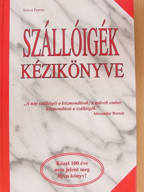 Szállóigék kézikönyve [antikvár]