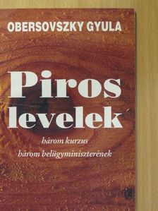 Obersovszky Gyula - Piros levelek (dedikált példány) [antikvár]