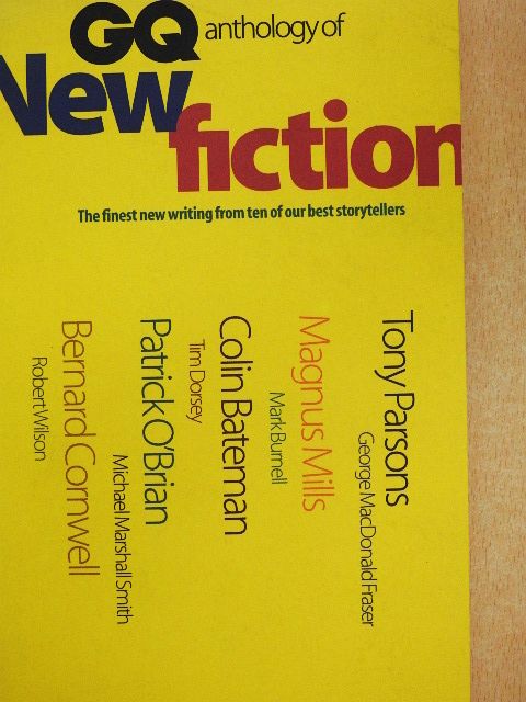 Bernard Cornwell - GQ Anthology of New Fiction [antikvár]