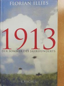 Florian Illies - 1913 - Der Sommer des Jahrhunderts [antikvár]
